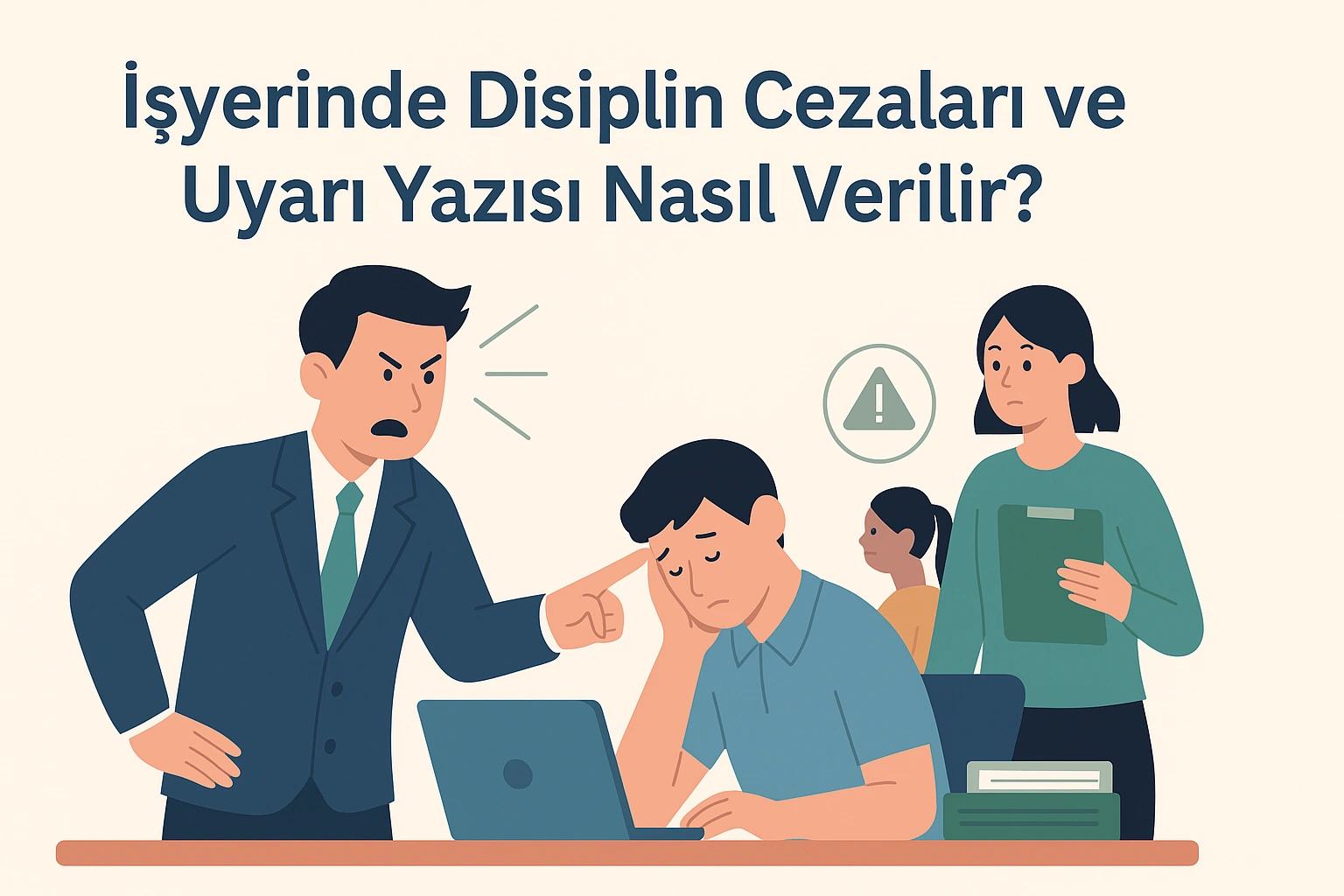 İşyerinde Disiplin Cezaları ve Uyarı Yazısı Nasıl Verilir