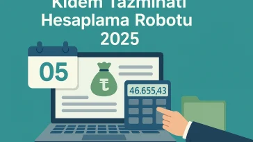 Kıdem Tazminatı Hesaplama Robotu 2025