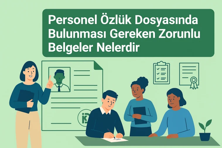 Personel Özlük Dosyasında Bulunması Gereken Zorunlu Belgeler Nelerdir