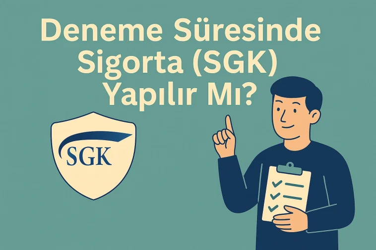 Deneme Süresinde Sigorta (SGK) Yapılır mı?